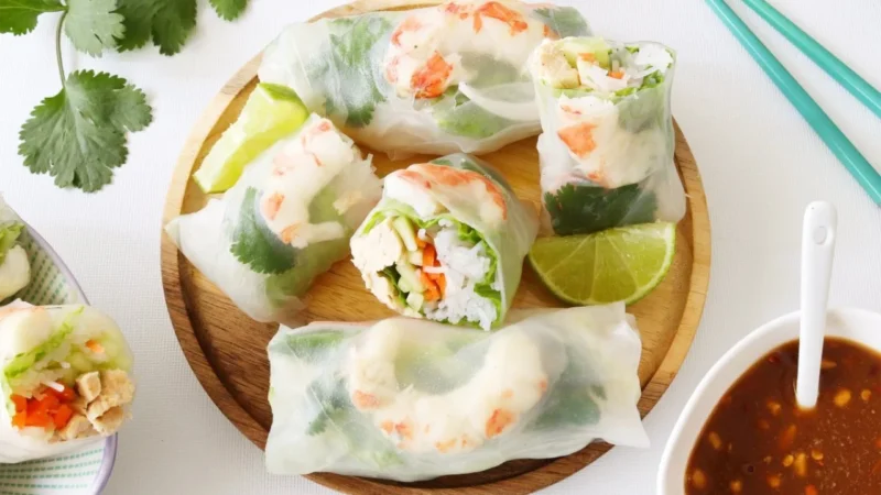 Rollitos vietnamitas